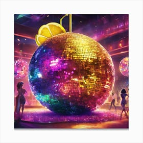 Disco Ball 32 Canvas Print