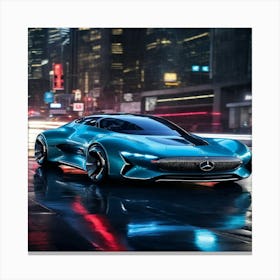 Mercedes Benz Concept Car 2 Canvas Print