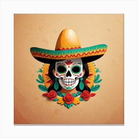 Mexican Logo Design Targeted To Tourism Business 2023 11 08t195042 Canvas Print