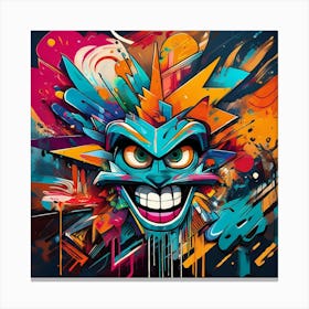 Graffiti Art 14 Canvas Print