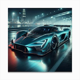 Aston Martin Supercar 5 Canvas Print