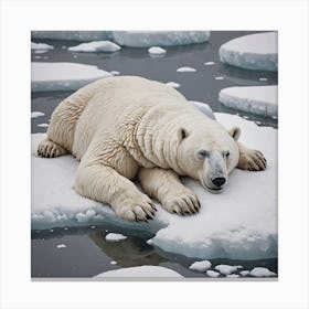 Polar Bear 1 Canvas Print