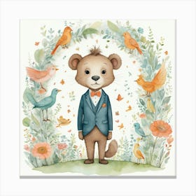 Default Mr Confidence Nursery Art 0 Canvas Print