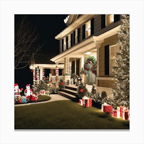 Christmas Decorations 6 Canvas Print