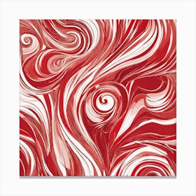 Candy Swirls Canvas Print