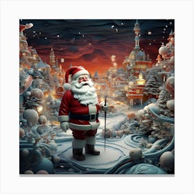 Santa Claus 4 Canvas Print