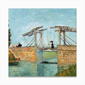 Bridge Over The Canal Canvas Print