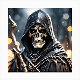 Grim Reaper Canvas Print