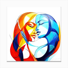 Love Compatibility - Love Everlasting Canvas Print