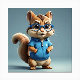 Chipmunk 7 Canvas Print