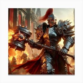 World Of Warcraft Canvas Print