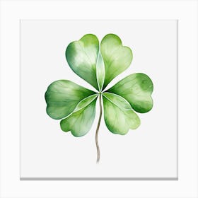 Four Leaf Clover 5 Canvas Print