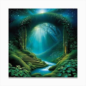 Gateway To The Forest Canvas Print