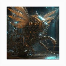 Mechanical Insect Canvas Print