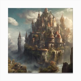Fantasy Castle 17 Canvas Print