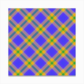 Plaid Pattern 48 Canvas Print