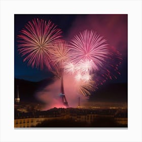 NEW YEAR CELEBRATION Canvas Print