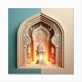 Islamic Ramadan 8 Canvas Print