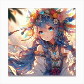 Beautiful belle Canvas Print