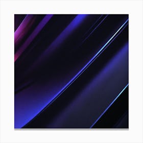 Abstract Dynamic Color Lines Canvas Print