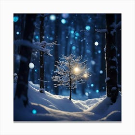 New Life in Enchanted Forest Canvas Print