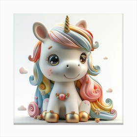 Unicorn 351 Canvas Print