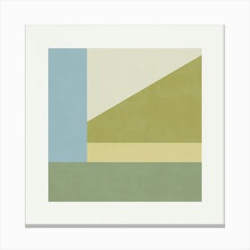 Minimalist Abstract Geometries - Vb02 Canvas Print
