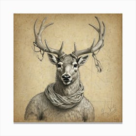 Deer! 19 Canvas Print