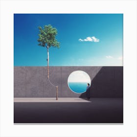 Afterlife - Knock Canvas Print