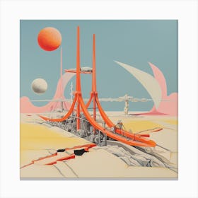 Bridge To The Future Canvas Print