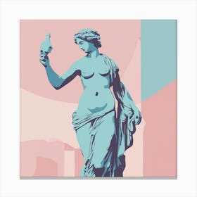 Statue Of Venus Canvas Print