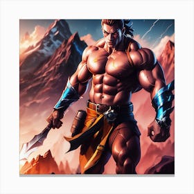 Taiwanese Warrior Canvas Print