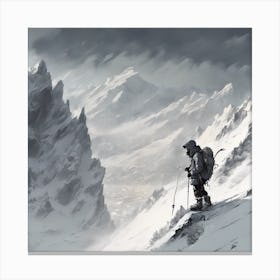 Mountaineer 1 Canvas Print