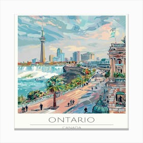 Ontario Skyline Canvas Print