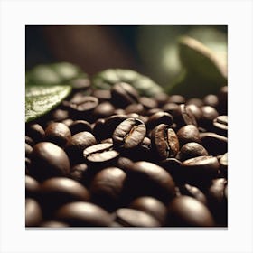 Coffee Beans 62 Canvas Print