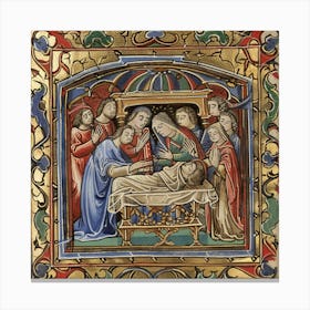 Birth Of Jesus Canvas Print