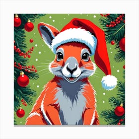 CHRISTMAS JOEY Canvas Print