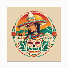 Day Of The Dead 63 Canvas Print