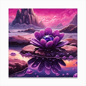 Lotus Flower Canvas Print