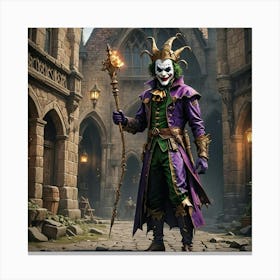 Joker 452 Canvas Print