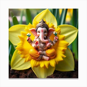 Ganesha 3 Canvas Print