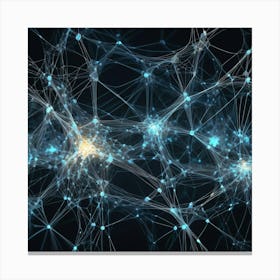 Network Of Connections Canvas Print