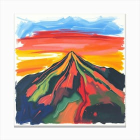 'Sunrise Mountain' Canvas Print