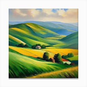 Landscape Painting 141 Canvas Print