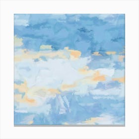 Abstract Of Clouds Canvas Print