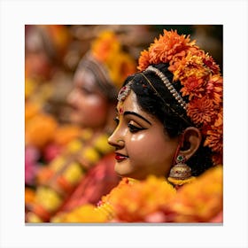 Hindu Temple Canvas Print