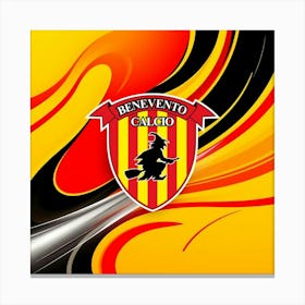 Benevento Calcio Logo Wall Art 14 Canvas Print