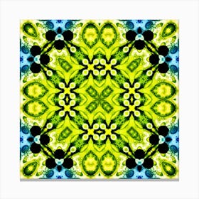 The Symbol Is The Blue And Yellow Pattern Of Ukraine 3 Canvas Print
