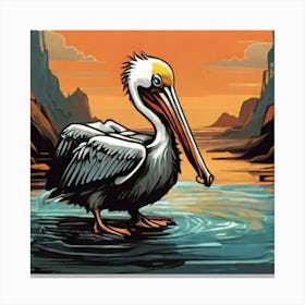 Pelican Canvas Print