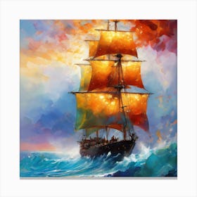 Sailing Ship Canvas Print